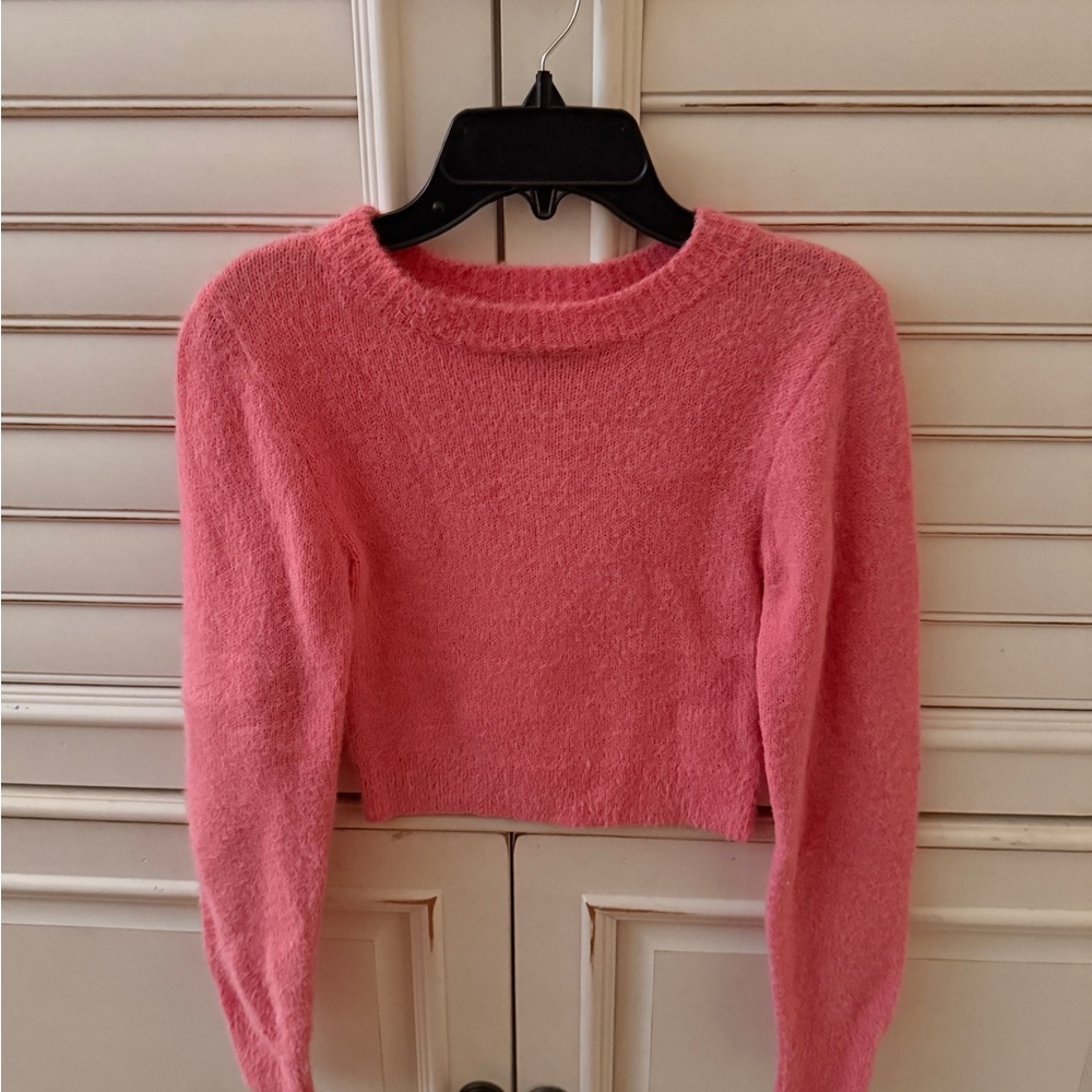 Urban Outfitters Pink Crew Neck Sweater